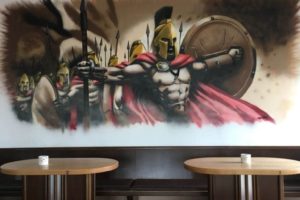 300 Sparta Graffiti Bar