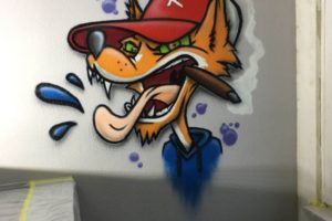 Fox Graffiti Wesel