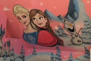 Disneys Frozen Graffit Kinderzimmer Wesel