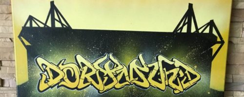 Grafitti Leinwand Wesel